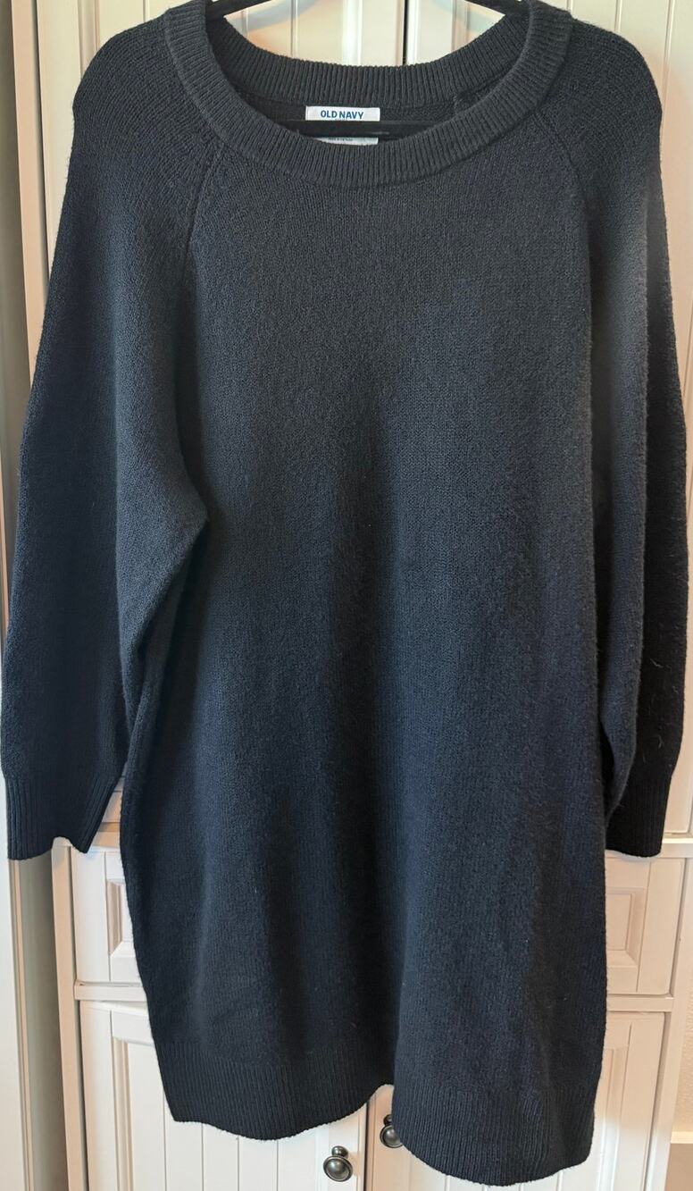 SoSoft Mini Sweater Dress blackjack size XLP NWT